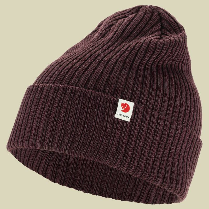 Fjällräven Rib Hat One Size rot - port von Fjällräven