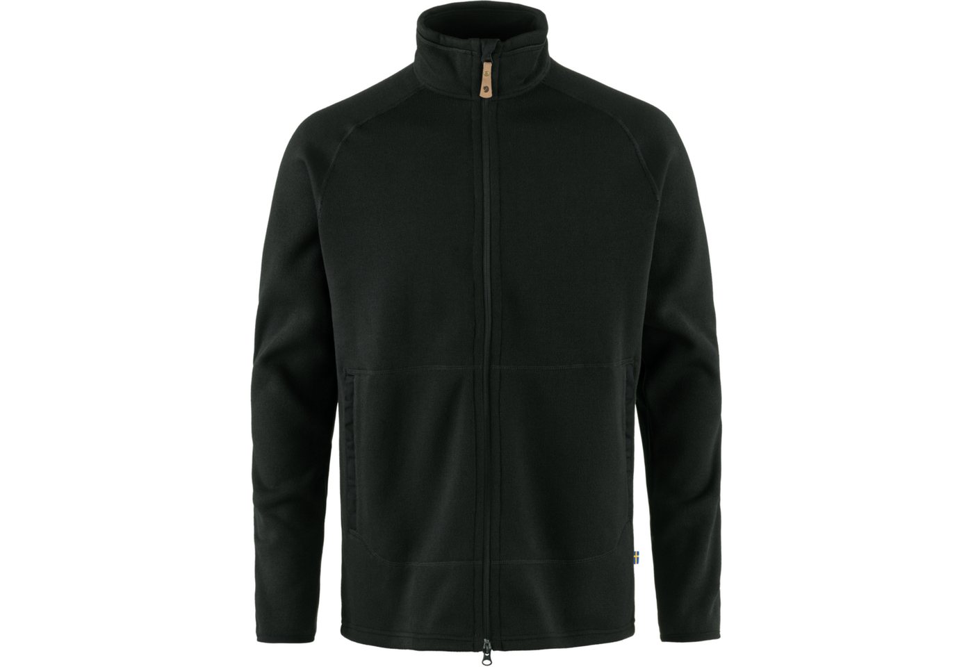 Fjällräven Sweatshirt FJÄLLRÄVEN Övik Fleece Zip Sweater M Schwarz von Fjällräven