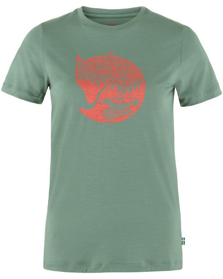Fjällräven T-Shirt Damen T-Shirt Abisko Wool Fox von Fjällräven