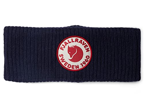 Fjällräven Unisex 1960 Logo Stirnband, Dark Navy, One Size von Fjällräven