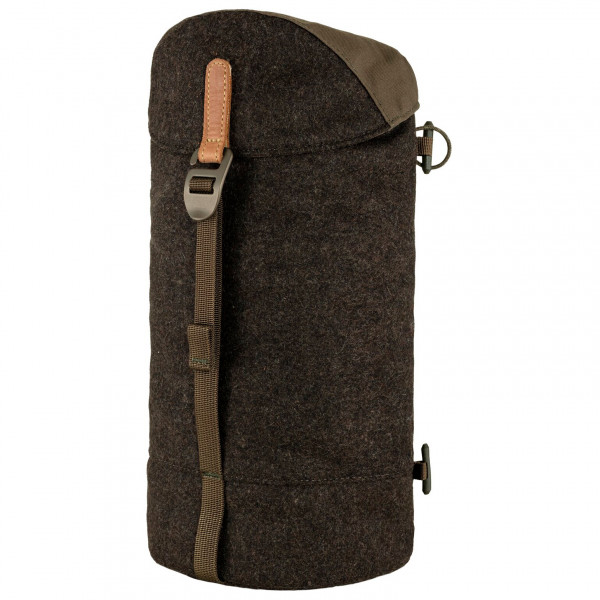 Fjällräven - Värmland Wool Side Pocket 4 - Wanderrucksack Gr 4 l grün/braun von Fjällräven