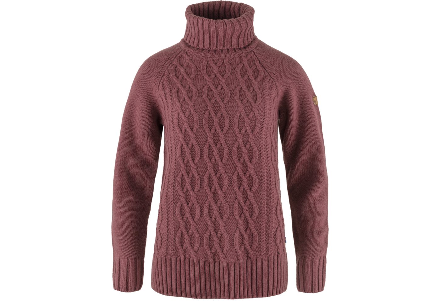 Fjällräven Wollpullover Fjäll Räven Damen Övik Cable Knit Roller Neck Fjällräven Wollpullover Fjäll Räven Damen Övik Cable Knit Roller Neck von Fjällräven