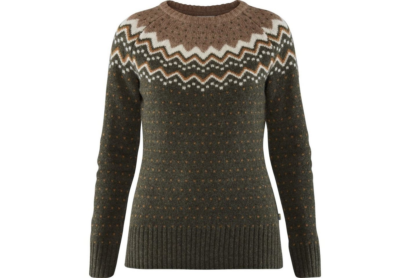 Fjällräven Wollpullover Fjällräven Damen Övik Knit Sweater von Fjällräven