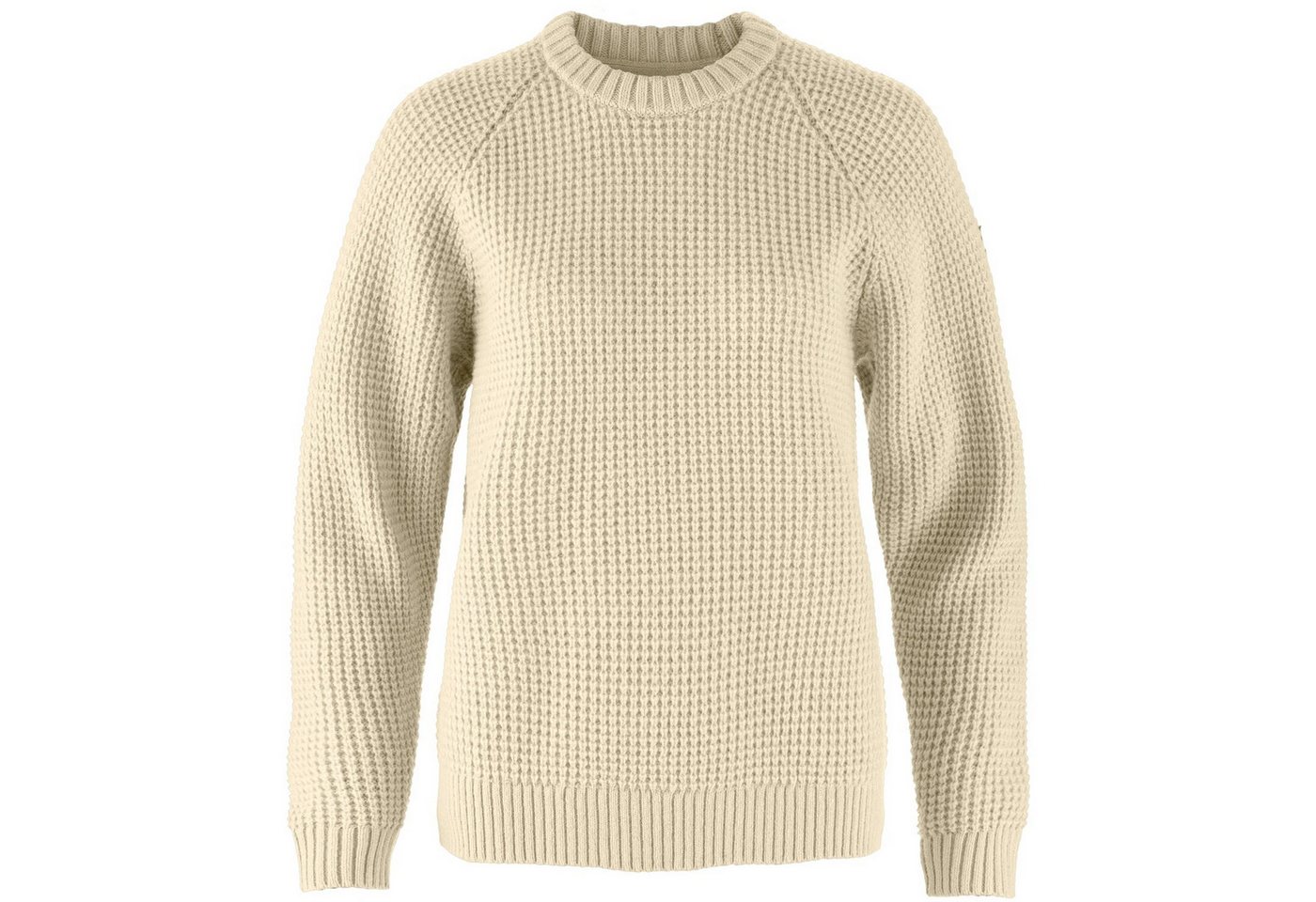 Fjällräven Wollpullover Fjällräven Damen Övik Waffle Knit Pullover von Fjällräven