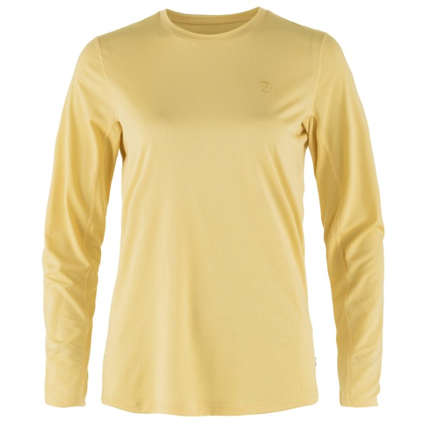 Fjällräven - Women's Abisko Day Hike L/S - Funktionsshirt Gr L beige von Fjällräven