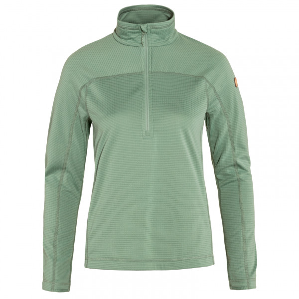 Fjällräven - Women's Abisko Lite Fleece Half Zip - Fleecepullover Gr XXS grün/türkis von Fjällräven