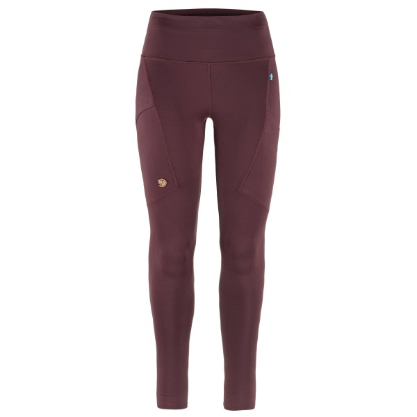 Fjällräven - Women's Abisko Tights - Leggings Gr L braun/lila von Fjällräven