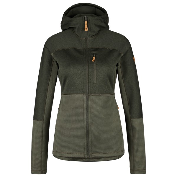 Fjällräven - Women's Abisko Trail Fleece - Fleecejacke Gr L;M;S;XL;XS;XXS blau;grün/oliv;oliv;rosa;schwarz von Fjällräven