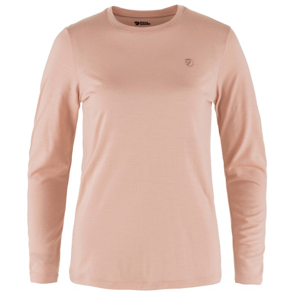 Fjällräven - Women's Abisko Wool L/S - Merinolongsleeve Gr XL rosa von Fjällräven