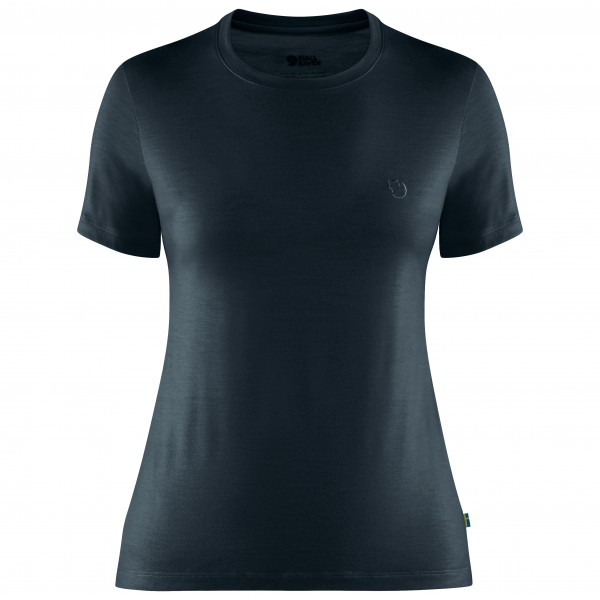 Fjällräven - Women's Abisko Wool S/S - T-Shirt Gr L;M;S;XL;XS;XXS blau;grün;schwarz von Fjällräven