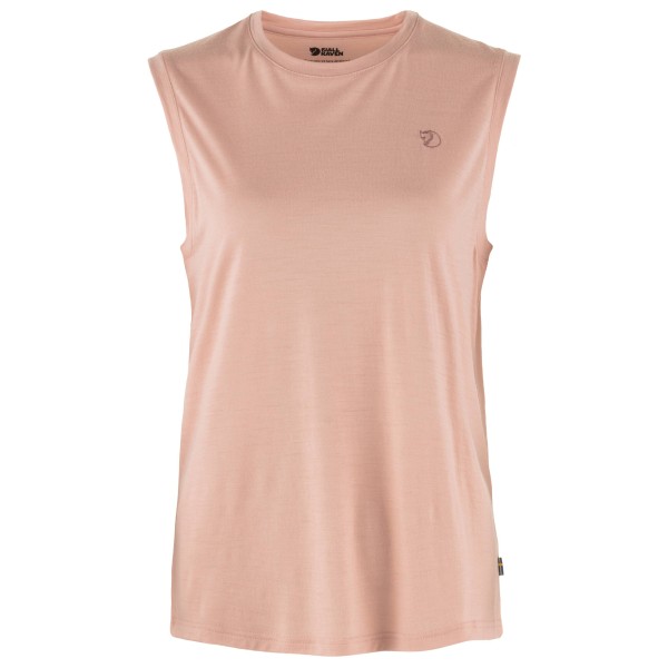 Fjällräven - Women's Abisko Wool Tank Top - Merinoshirt Gr L rosa von Fjällräven