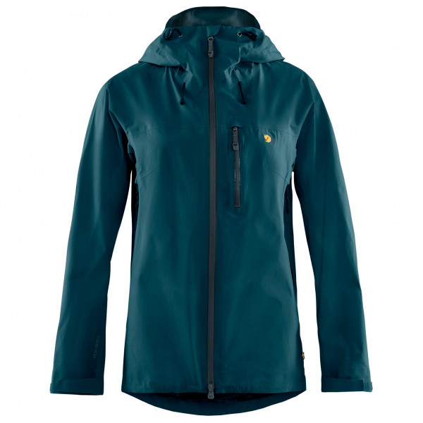 Fjällräven - Women's Bergtagen Lite Eco-Shell Jacket - Regenjacke Gr S blau von Fjällräven
