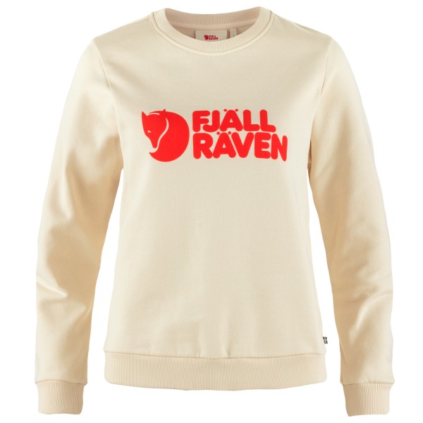 Fjällräven - Women's Fjällräven Logo Sweater - Pullover Gr M beige von Fjällräven