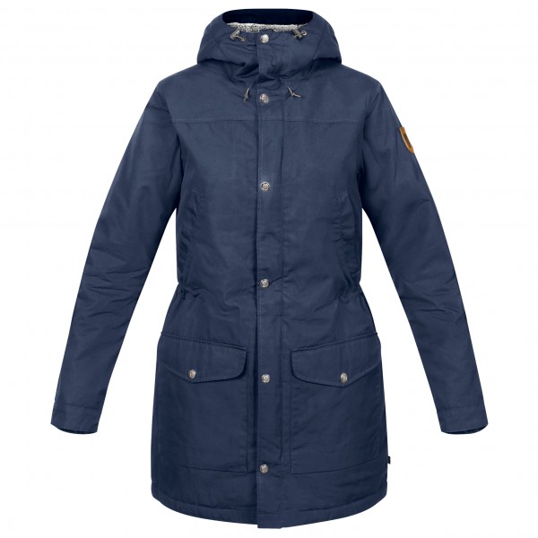 Fjällräven - Women's Greenland Winter Parka - Mantel Gr S blau von Fjällräven