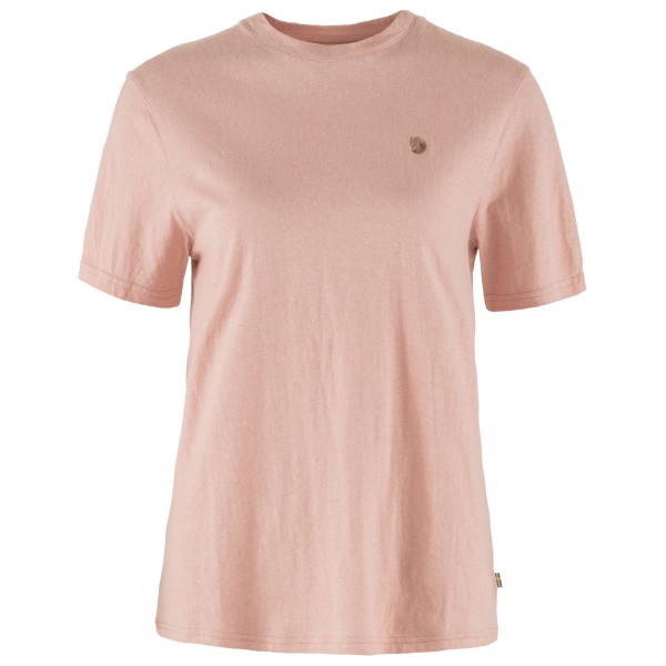 Fjällräven - Women's Hemp Blend T-Shirt - T-Shirt Gr M rosa von Fjällräven