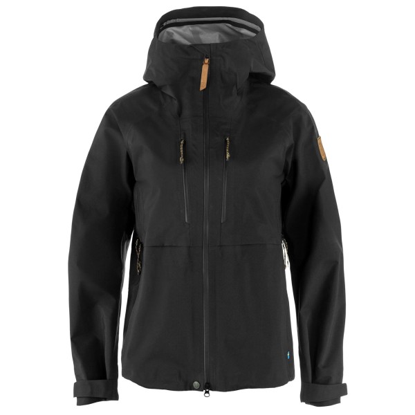 Fjällräven - Women's Keb GTX Jacket - Regenjacke Gr L schwarz von Fjällräven