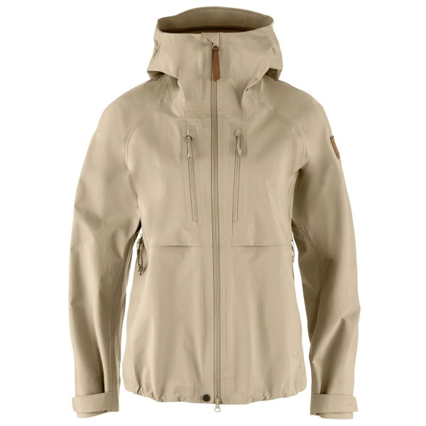 Fjällräven - Women's Keb GTX Jacket - Regenjacke Gr S beige von Fjällräven