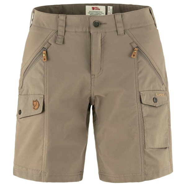 Fjällräven - Women's Nikka Shorts Curved - Shorts Gr 34 beige von Fjällräven