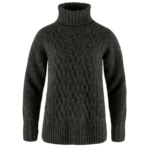 Fjällräven - Women's Övik Cable Knit Roller Neck - Wollpullover Gr XS schwarz Fjällräven - Women's Övik Cable Knit Roller Neck - Wollpullover Gr XS schwarz von Fjällräven