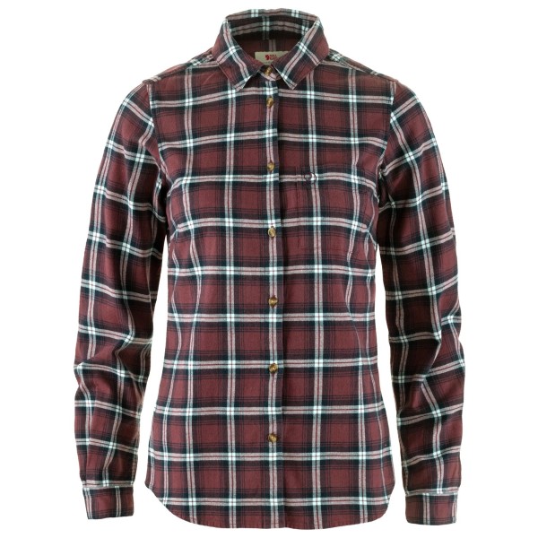 Fjällräven - Women's Övik Flannel Shirt - Hemd Gr XXL grau von Fjällräven