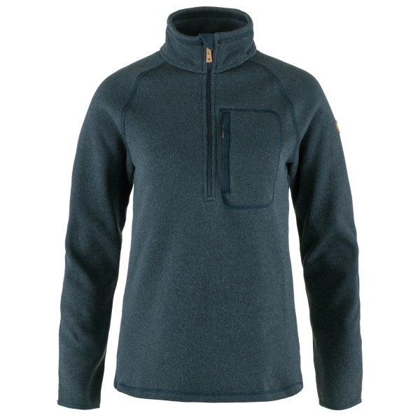 Fjällräven - Women's Övik Fleece Half Zip - Fleecepullover Gr M blau von Fjällräven