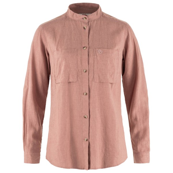 Fjällräven - Women's Övik Hemp Shirt L/S - Hemd Gr M rosa von Fjällräven