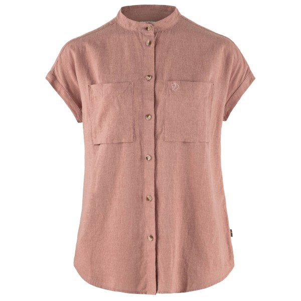 Fjällräven - Women's Övik Hemp Shirt S/S - Hemd Gr S rosa von Fjällräven