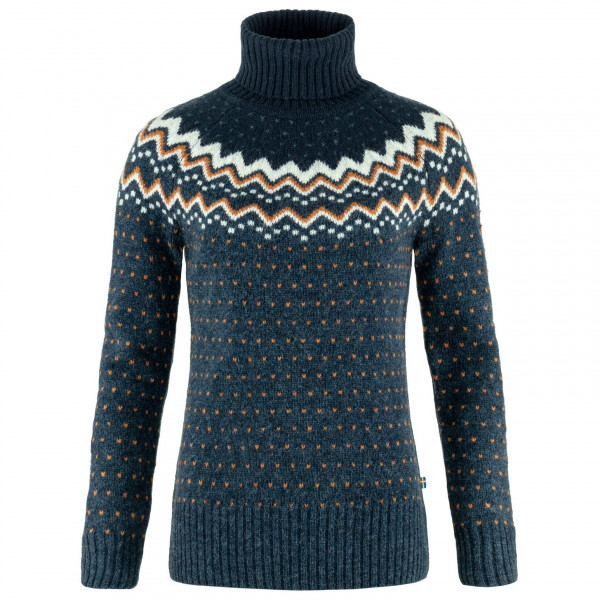 Fjällräven - Women's Övik Knit Roller Neck - Wollpullover Gr L blau Fjällräven - Women's Övik Knit Roller Neck - Wollpullover Gr L blau von Fjällräven