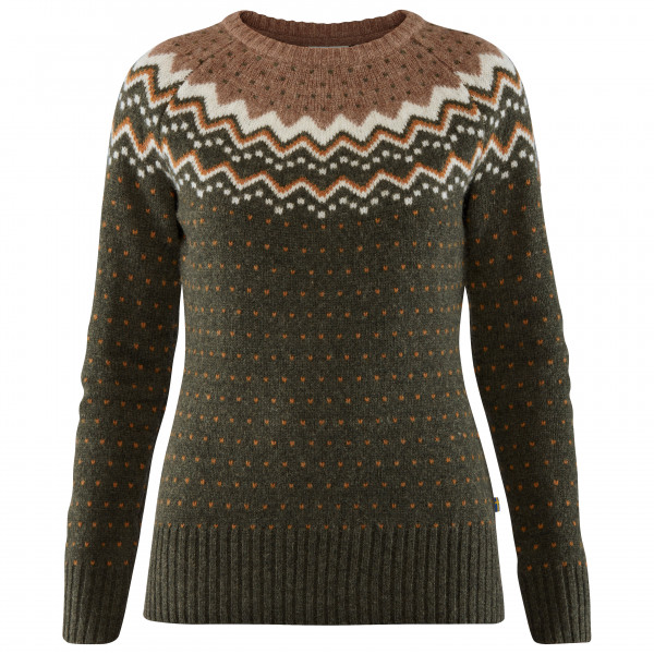 Fjällräven - Women's Övik Knit Sweater - Wollpullover Gr M oliv von Fjällräven