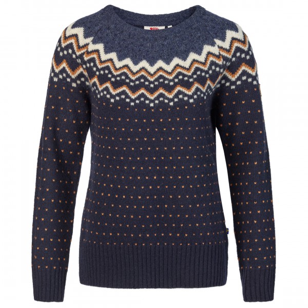 Fjällräven - Women's Övik Knit Sweater - Wollpullover Gr XS blau von Fjällräven