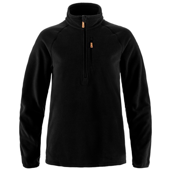 Fjällräven - Women's Övik Lite Fleece Half Zip - Fleecepullover Gr XS schwarz von Fjällräven