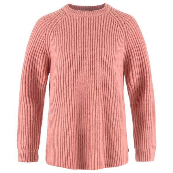 Fjällräven - Women's Övik Rib Sweater - Wollpullover Gr XL rosa von Fjällräven