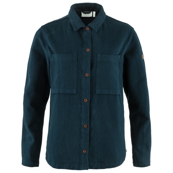 Fjällräven - Women's Singi Flannel Overshirt - Hemd Gr XXS blau von Fjällräven