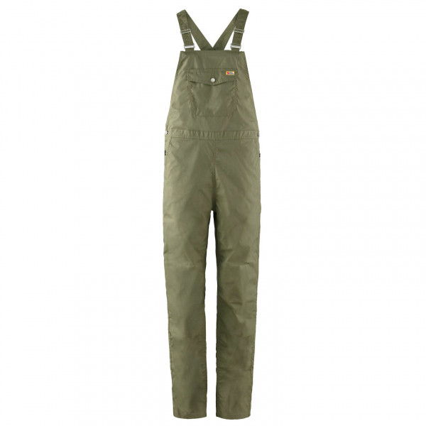 Fjällräven - Women's Vardag Dungaree Trousers - Jumpsuit Gr L oliv von Fjällräven