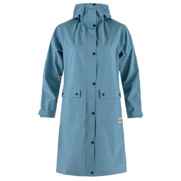 Fjällräven - Women's Vardag Rain Parka - Parka Gr XL türkis/blau von Fjällräven