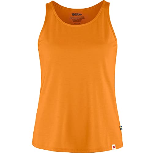 Fjällräven Damen High Coast Lite Tank Top W Tanktop, orange (Spicy Orange), S von Fjällräven