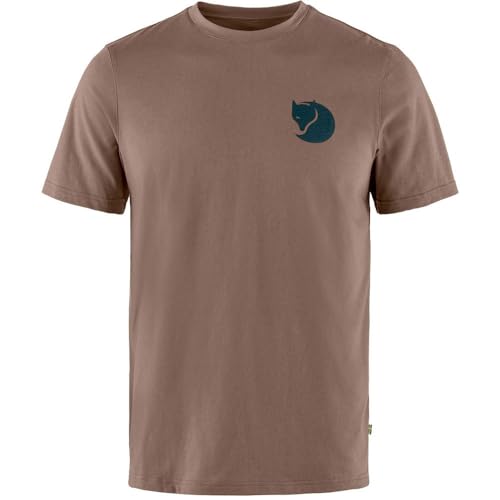 Fjällräven Herren Walk with Nature T-Shirt, Suede Brown, XXL von Fjällräven
