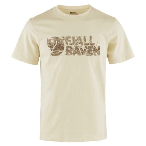 Fjällräven Herren Lush Logo T-Shirt M, Chalk White, L Fjällräven Herren Lush Logo T-Shirt M, Chalk White, L von Fjällräven