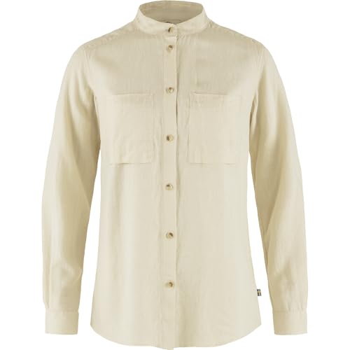 Fjällräven Damen Övik Hemp Shirt LS W Shirts Long Sleeve, Chalk White, L Fjällräven Damen Övik Hemp Shirt LS W Shirts Long Sleeve, Chalk White, L von Fjällräven