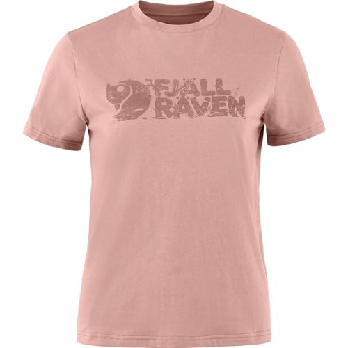 Fjällräven Damen Lush Logo T-Shirt W, Chalk Rose, L Fjällräven Damen Lush Logo T-Shirt W, Chalk Rose, L von Fjällräven