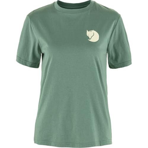 Fjällräven Damen Walk with Nature T-Shirt, Patina Green, M von Fjällräven