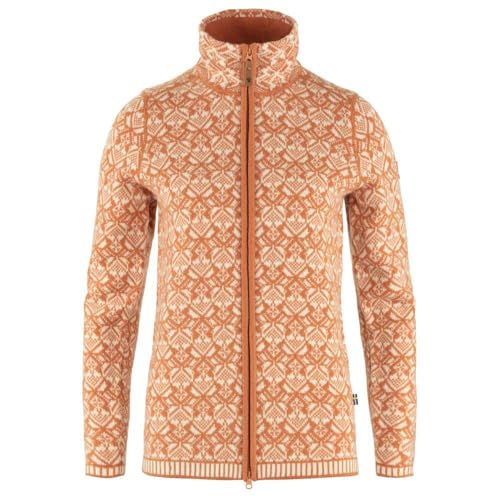 Fjällräven Damen Snow Cardigan Jacke, Desert Brown, S von Fjällräven