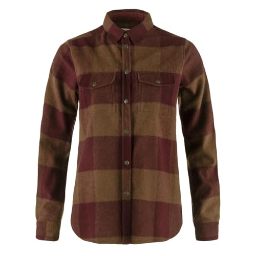 Fjallraven 90835-215-347 Canada Shirt W Shirt Damen Autumn Leaf-Bordeaux Red Größe M Fjallraven 90835-215-347 Canada Shirt W Shirt Damen Autumn Leaf-Bordeaux Red Größe M von Fjällräven