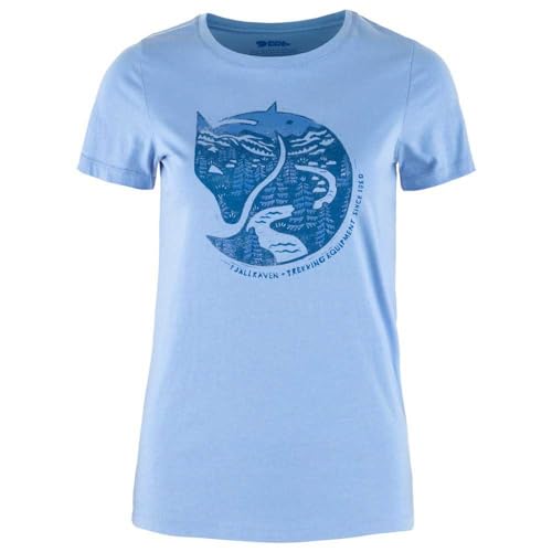 Fjällräven Damen Arctic Fox Print W T-Shirt, Ultramarine, Large Fjällräven Damen Arctic Fox Print W T-Shirt, Ultramarine, Large von Fjällräven
