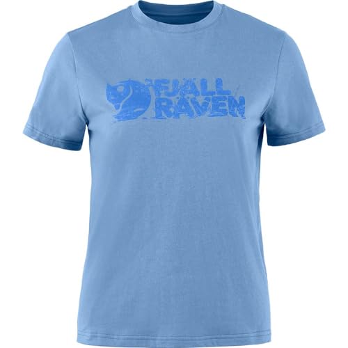 Fjällräven Damen Lush Logo W T-Shirt, Ultramarine, L EU Fjällräven Damen Lush Logo W T-Shirt, Ultramarine, L EU von Fjällräven