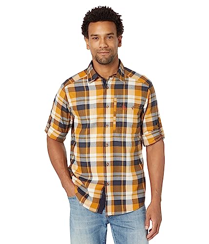 Fjallraven Herren Fjällglim M Shirt, Buckwheat Brown-Dark Navy, M von Fjällräven