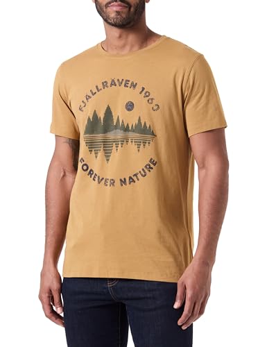 Fjallraven Herren Forest Mirror M T-Shirt, Buckwheat Brown, XL von Fjällräven