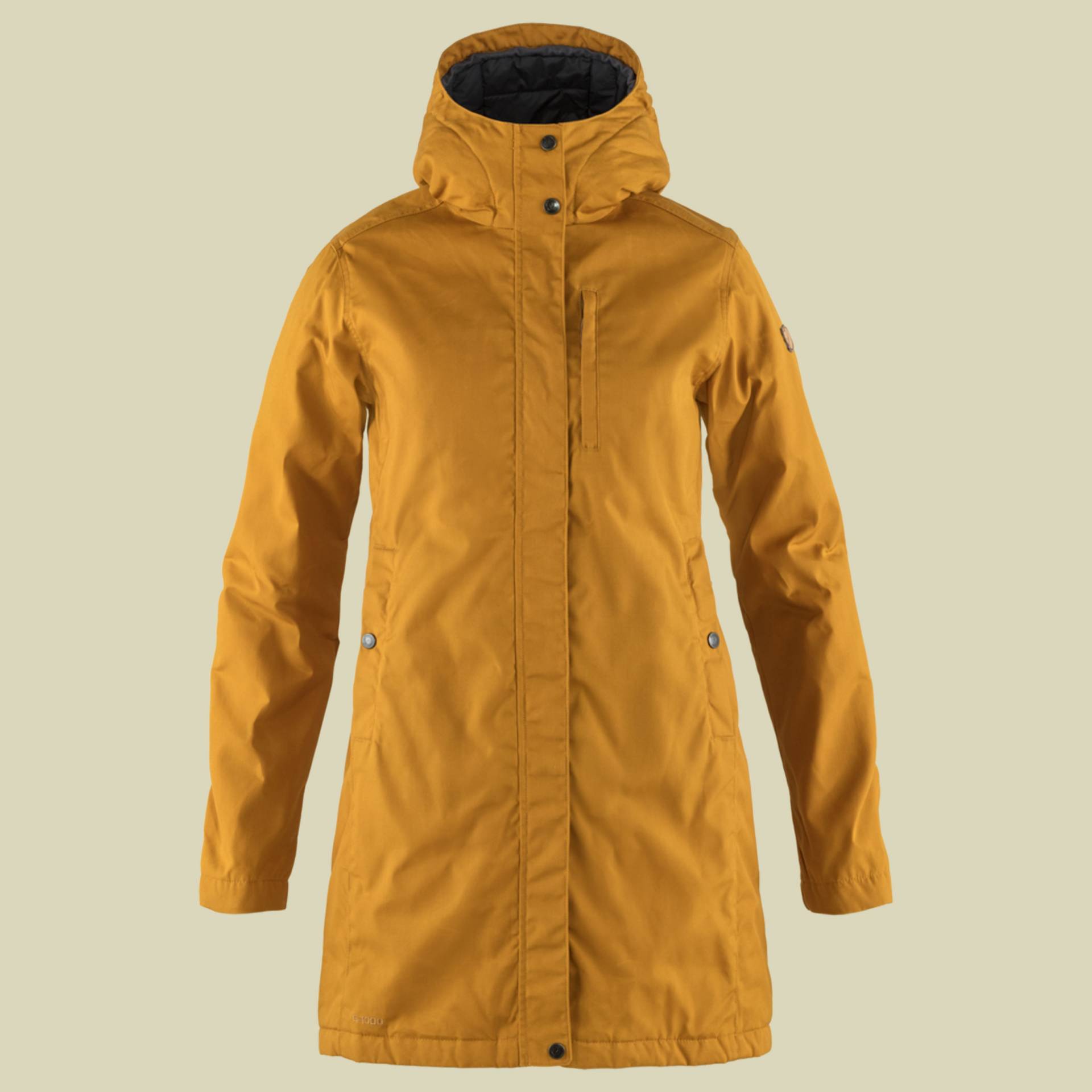 Kiruna Padded Parka Women Größe S Farbe acorn von Fjällräven