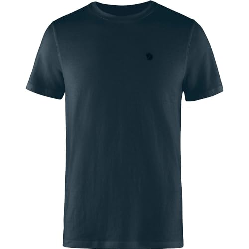 Fjallraven 12600215-555 Hemp Blend T-Shirt M T-Shirt Herren Dark Navy Größe XL von Fjallraven