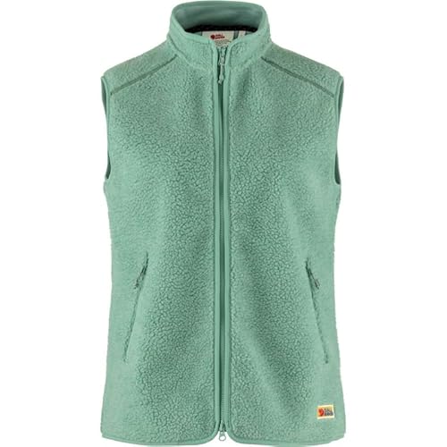 Fjallraven F86994676XL Vardag Pile Fleece Vest W Aloe Green XL von Fjallraven